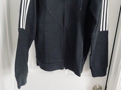 BNWT MEN’S ADIDAS NMD FULL ZIP HOOD SWEATSHIRT BLACK US SIZE SMALL (S)