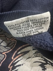 Vtg 90s 20/20 Sport Connecticut Huskies Sweatshirt M Navy UConn NCAA Streetwear