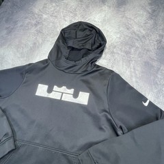 Nike LeBron James Dri-Fit Basketball Hoodie Black Men’s Size Large
