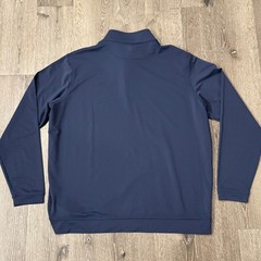 Peter Millar Pullover Men XXL Navy Blue Perth Quarter-Zip Performance