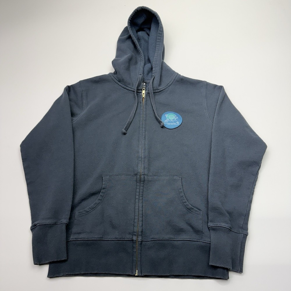 Pearl Izumi Endure And Enjoy 365 Men’s Full Zip Patch Hoodie Sz M Blue
