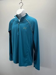 Under Armour pull over Mens Large blue Regular all season gear RUN lightweight
