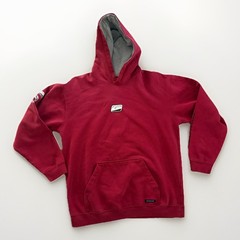 Vintage Quiksilver Hoodie y2k baggy skate Surf 2000s Surfing Fits Large