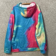 “I Am Kenough” Rainbow Hoodie 4XL Tie Dye Multicolor Barbie Movie Mattel