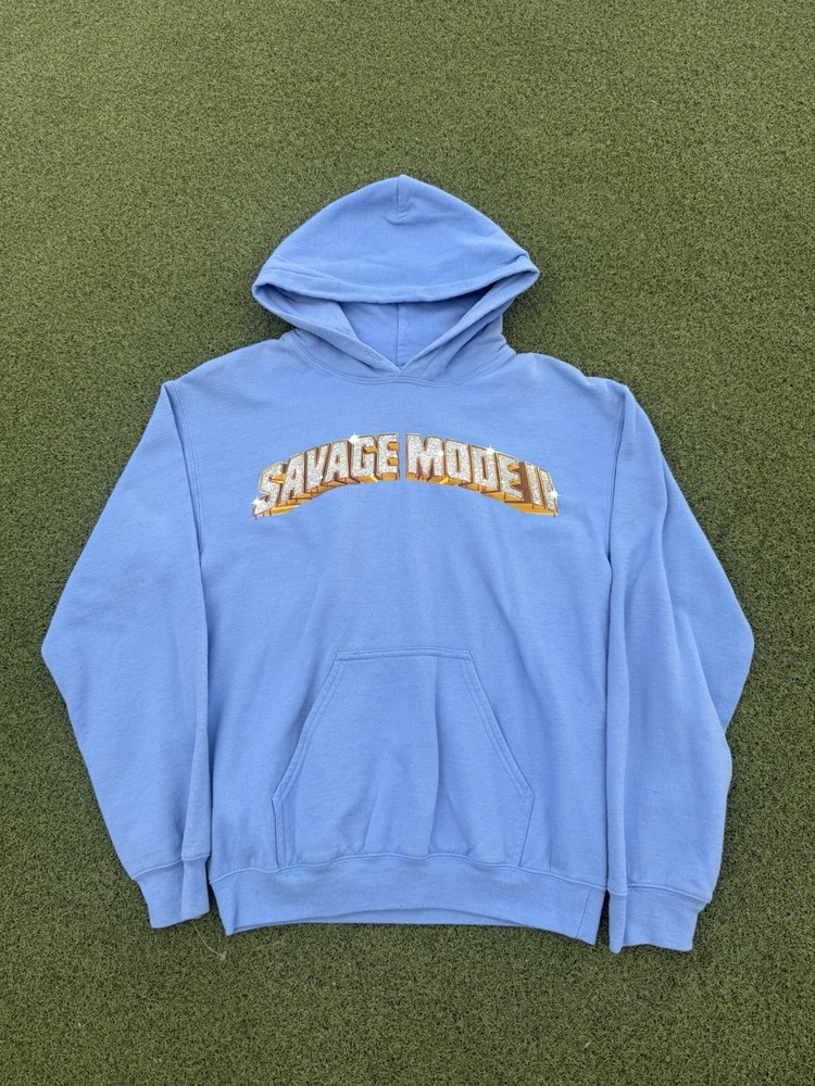MODERN DESIGNER SKATER LUXURY RAPPER HIP HOP 21 SAVAGE SAVAGE MODE II HOODIE