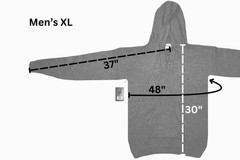 MEN HANDMADE ANDEAN ALPACA PULLOVER HOODIE SZ M L XL
