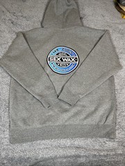 Mr. Zogs Sex Wax Hoodie Mens XL Logo Front Back Full Zip Lined Heavyweight