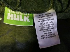 Hulk Hoodie Youth X Small