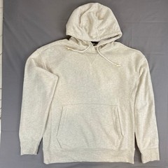 All In Motion Men’s Medium Light Gray Heather Hooded Pullover Sweatshirt Hoodie