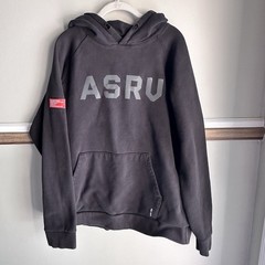 ASRV Technical Sportswear Workout Hoodie Heavyweight Black DSG 0173 Men’s XL