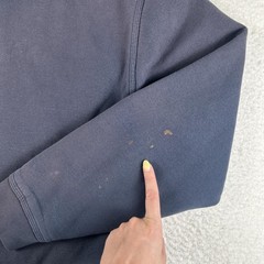 L.L. Bean Hoodie Mens Large Katahdin Iron Works Zip Flannel Lined Grunge Jacket