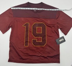 Black History Month Adult Jersey XS NWT Brown Together We Rise #19 Graphic Shirt