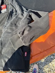 Milwaukee M12 Heated Gear Men’s Full Zip Hooded Hoodie Pockets Black M