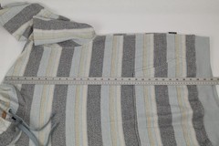 Quiksilver Hoodie Men’s XXL Gray Quarry Striped Pullover Hooded NWT QSM45FT080