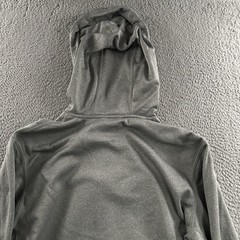 Nike Mens Hoodie Gray Blue Size Medium Pullover Therma-Fit 100% Polyester