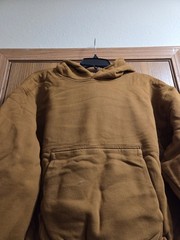 Yeezy X GAP Engineered by Balenciaga Double Layer Hoodie Light Brown Size Small