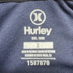 Hurley Long Sleeve Performance Hoodie Mens Small Blue Hooded Sweatshirt Stretch