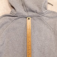 Nike SB Mens Full Zip Hoodie Jacket Large Light Gray Heather Drawstring
