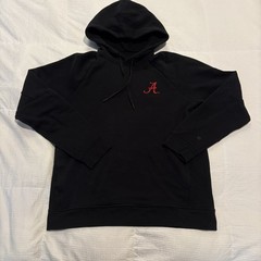 Lululemon Hoodie Mens Large Black Alabama Crimson Tide Relaxed Pullover LM3EK0S