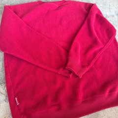 Coca-cola Men’s Red and Burgundy Sweatshirt