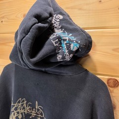 VTG The Great China Wall Hoodie Full Zip Men XXL Art Designer Los Angeles