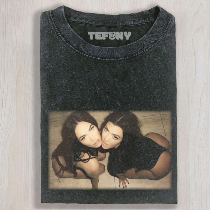 MEGAN FOX AND KOURTNEY KARDASHIAN TEE