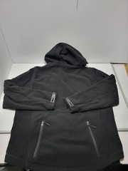 BAERSkin Hoodie Mens Large Tactical 3.0 Black Fleece Full Zip Pockets Outdoor