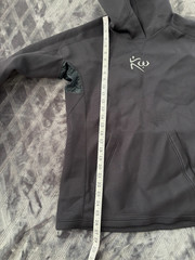 Kutting Weight V3 Hoodie Medium Black SweatTech Neoprene Sauna Shirt Weight Loss