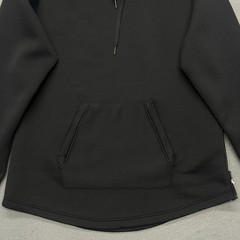 Kutting Weight Sauna Hoodie Black Mens 2XL V4 Drawstring Neoprene Weight Loss
