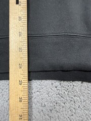 Skims Sweater Mens XL Black Fleece Crewneck Pullover Solid Basic All Season