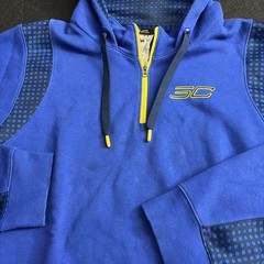 Under Armour All Season Gear Stephen Curry Hoodie Mens Large Loose Blue warriors