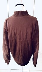 UNBRANDED MENS ZIP UP MICROFIBER x FLEECE REVERSIBLE WORKWEAR JACKET Large/XL