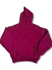 Yeezy Gap Perfect Hoodie Burgundy Kanye West Y2K Streetwear Size L