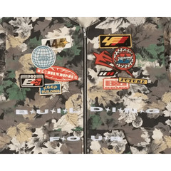 Bldg4 future patch hoodie with full zip front