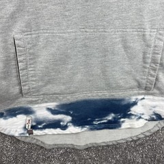 Triple Five Soul NYC Hoodie Shirt Youth Medium Gray Short Sleeves Athletic