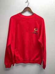 Vintage Cursillo Sweatshirt Tultex Mens Red Graphic Crewneck XL Cotton 90s VTG