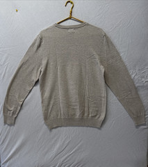 Old Navy Crew Neck Sweatshirt Size Medium White Pullover Jumper Lightweight