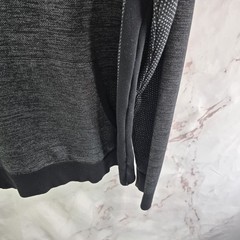 Huckberry Proof Hoodie Mens Large Gray Knit Pullover Sweatshirt Rayon Tech