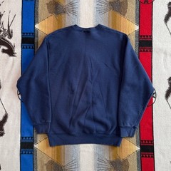 Vintage FUBU The Collection Navy Blue FB Logo Crewneck Sweatshirt Mens L USA