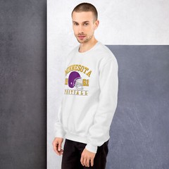 Minnesota Football Yearbook Vikings Unisex Sweatshirt S,M,L,XL,2X,3X