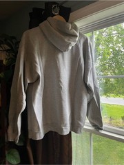 Vintage Hanes Ultimate Cotton Towne Deli Summit 1958 Gray Hooded Sweatshirt