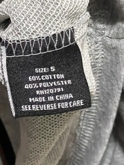 Gray Sweatpants & Hoodie Set Size S