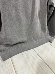 Abercrombie & Fitch Muscle Mens 2XL Hooded Varsity Letter Sweatshirt Gray