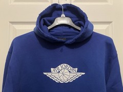 Nike Jordan Rare Air Fleece Pullover Hoodie Deep Royal Men’s L-Tall IB3003-485