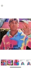 Barbie Hoodie I Am Kenough Adult XXL Rainbow Mattel Creations The Movie Official