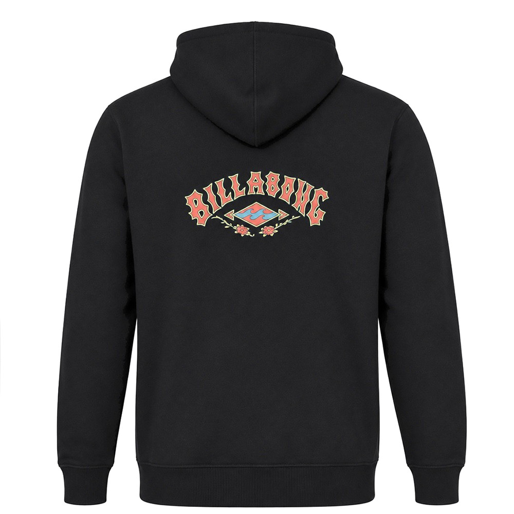 Billabong Sherpa Lined Hoodie – NWT Mens Size XL Black / Multi – #49732-OFCL