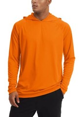 UPF50+ Men’s Sun Protection Hoodie Anti-UV Outdoor Fishing Performance T-Shirts