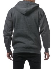 Pro Club Men’s Heavyweight Full Zip Up Zipper Causal Fleece Hoodie Winter Jacket