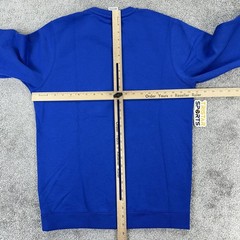 Nike Baseball Sweatshirt Mens Small Royal Blue Club Fleece Crewneck Pullover