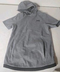 Under Armour Men’s Green Short Sleeve Fleece Pullover Hoodie Size S